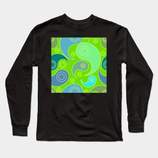 Paisley Principle 20 Repeat 5748 Long Sleeve T-Shirt